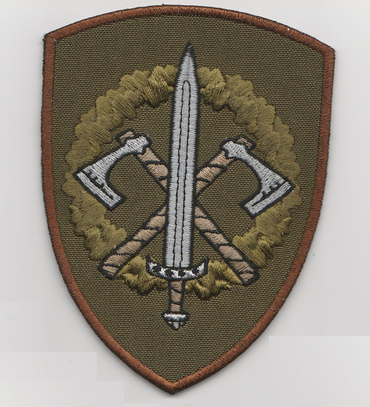 NBS MKB 2. Kājnieku bataljona uzšuve. kopija (ID293) - Image 2