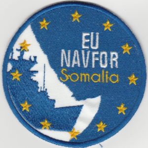 Eiropas Jūras spēku operācijas ATALANTA uzšuve (ID261)