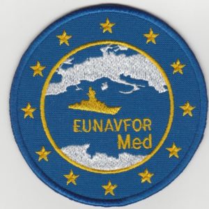 Eiropas Jūras spēku Vidusjūras operāciju uzšuve (ID404)