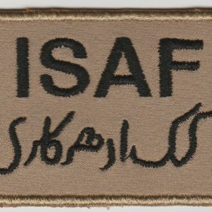 ISAF uzšuve (ID418)