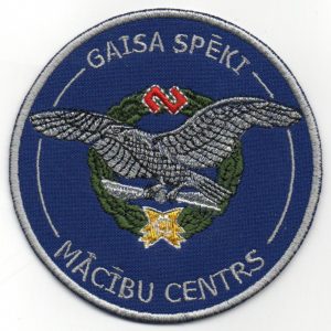 Gaisa spēku Mācību centra uzšuves kopija (ID8718)