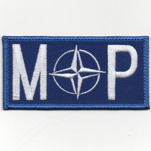 NATO militārās policijas policijas  uzšuve