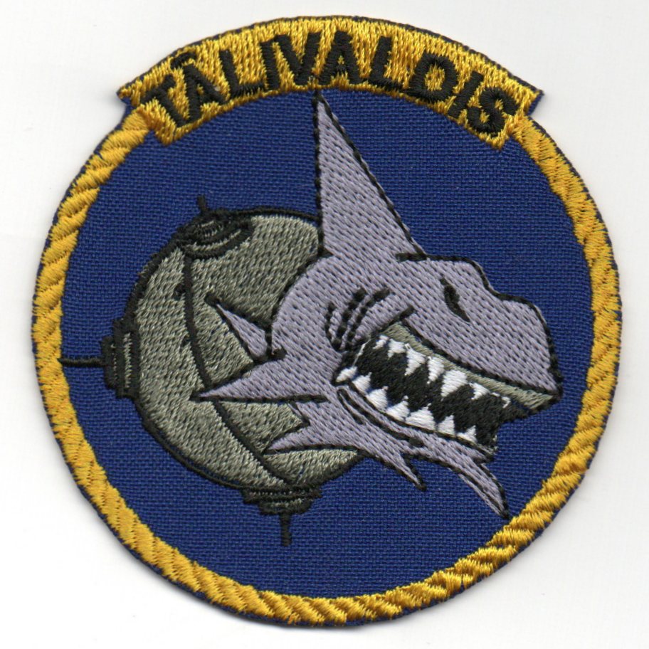 JS kuģa TĀLIVALDIS emblēmas uzšuve