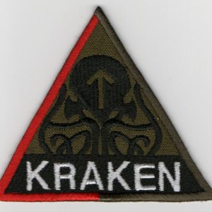 Ukraina. Izlūku-diversantu vienības KRAKEN uzšuve