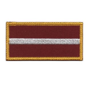 Uzšuve LATVIJAS KAROGS (ID7356)