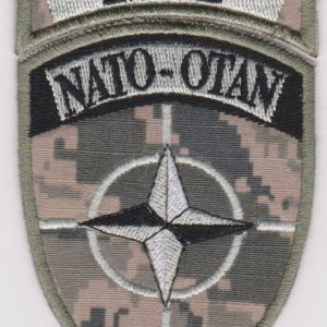 ISAF. Afganistāna. NATO spēku uzšuve (ID3623)