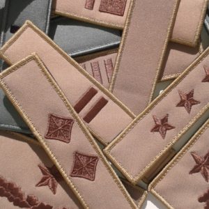 Sauszemes spēku/Gaisa spēku dienesta pakāpju uzšuves (ID6573)