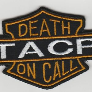 Motivācijas uzšuve TACP - DEATH ON CALL (ID300)