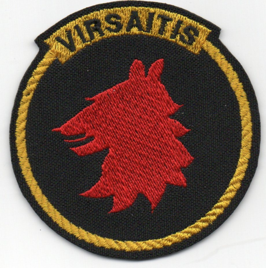 JS kuģa VIRSAITIS emblēmas uzšuve (ID7684 )