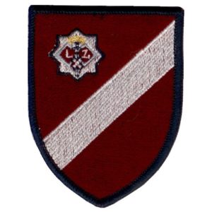 Latvijas ZEMESSARDZES kopējā uzšuve. kopija (ID144)