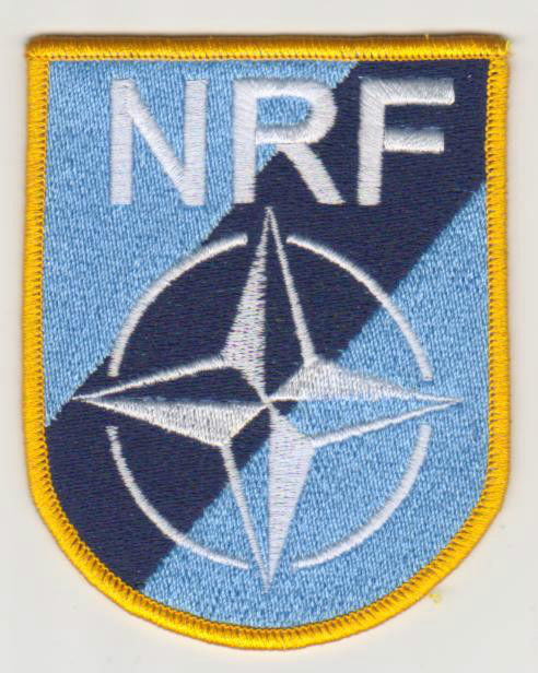 NATO Reaģēšanas spēku uzšuve (ID9188)