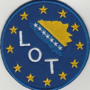 EUFOR operācijas ALTHEA novērotāju (Liaison and Observation Team) uzšuve (ID271)