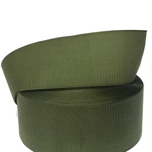 Velcro lipeklis olīvkrāsas, asā un mīkstā puse - 50cm garš (ID8996)